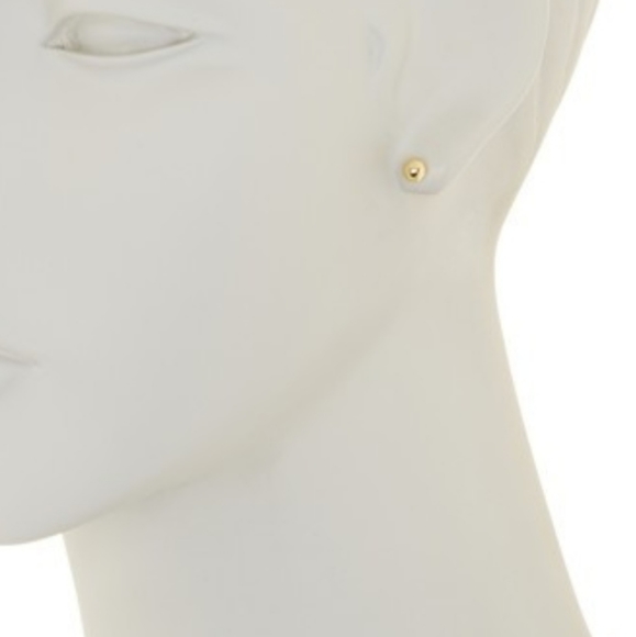 Agento Vivo Sterling Silver Ball Studs Earrings - Picture 8 of 8